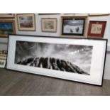 CHRIS SIMPSON (b.1952) A framed and glazed giclee photographic print, 'Ridge at Abiqui'. Signed,