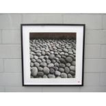 CHRIS SIMPSON (b.1952) A framed and glazed photographic giclee print, 'Zen Garden Diptic II'. Signed