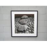 CHRIS SIMPSON (b.1952) A framed and glazed photographic giclee print, 'Zen Garden Diptic I'.