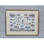 DAVID ELEY (XX) A framed and glazed print on artists paper - Tulchan, River Spey, Scotland. Pencil