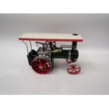 A Mamod steam tractor, boxed