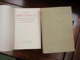 Siegfred Taubert 'Bibliopola', 1966, Hamburg, two volumes in original slipcase, pictures and text