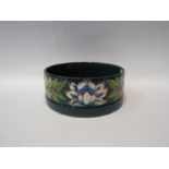 A Moorcroft Saadian pattern bowl, designed by Shirley Hayes. Boxed, 15.5cm diameter, (possibly lid