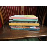 12 various art reference volumes including Giorgio Morandi, Whistler, John Sell Cotman, The Great