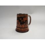 'Scenes from Coaching Days' a pint beer mug by MacMillan & Co.