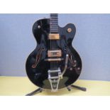 A Gibson Chet Atkins Country Gentleman archtop semi-acoustic guitar, serial no. 91500385 dating to