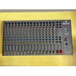 A Studiomaster Diamond 16-2 mixer