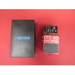 A Boss RC-3 Loop Station guitar pedal, boxed