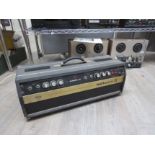 A Gem Electronics Saturn B50 two channel hybrid amplifier for bass and guitar