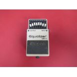 A Boss CE-7 Equalizer guitar effects pedal