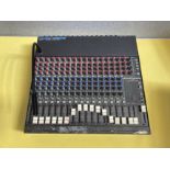 A Mackie Designs CR-1604 16 channel mixer