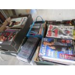 A large collection of 'Guitarist' guitar tuition magazines with CDs