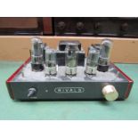 A 'Rivals' valve amplifier a/f