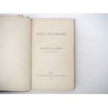 Hans Christian Andersen: 'A Poet's Day Dreams', London, Richard Bentley, 1853, 1st English