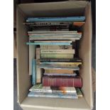 A box of children's and illustrated books etc.