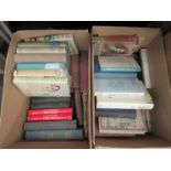 Two boxes of 19th Century and early 20th Century literature, poetry, children's books etc, including