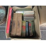 A box of mixed books including Charles Dickens 'The Pickwick Papers', illustrated Cecil Aldin, 2