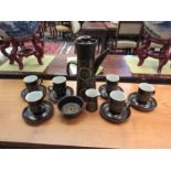 A Denby Arabesque coffee set