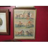 A 19th Century hand-coloured etching "Six Classes of that Noble and Useful Animal a Horse",