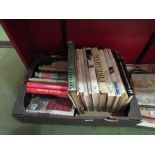A box containing multiple volumes relating to Firearms, Militaria.