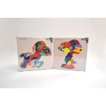 KAWS (American b.1974) Two jigsaw puzzles, 'No One's Home' and 'Stay Steady', 2019, made for the