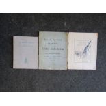 Three volumes 'The Old Night-Watchman, The Ghost of Spixworth Hall' and Norwich Art Circle catalogue