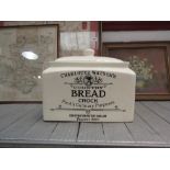 A Charlotte Watson's cream glazed bread crock a/f