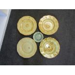 Six pieces of Porthmadog pottery with various artists signatures - J.Jones (4), A.Williams (1),