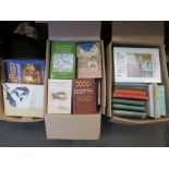 Three boxes of mixed books, mainly natural history including insects, butterflies, moths etc.