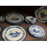 A quantity of Norfolk pattern Royal Doulton ceramics