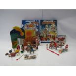 Two Playmobil advent calendars to include 3978 Kitchen and 3942 Christmas Forest togeher with