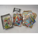 A collection of predominantly 1980's and 1990's DC, Marvel and other comics including Flash, X-