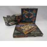 Three boxed Ideal Toys electronic games to include Electronic Detective, Maniac and Generals