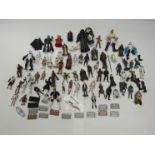 A collection of assorted Star Wars figures