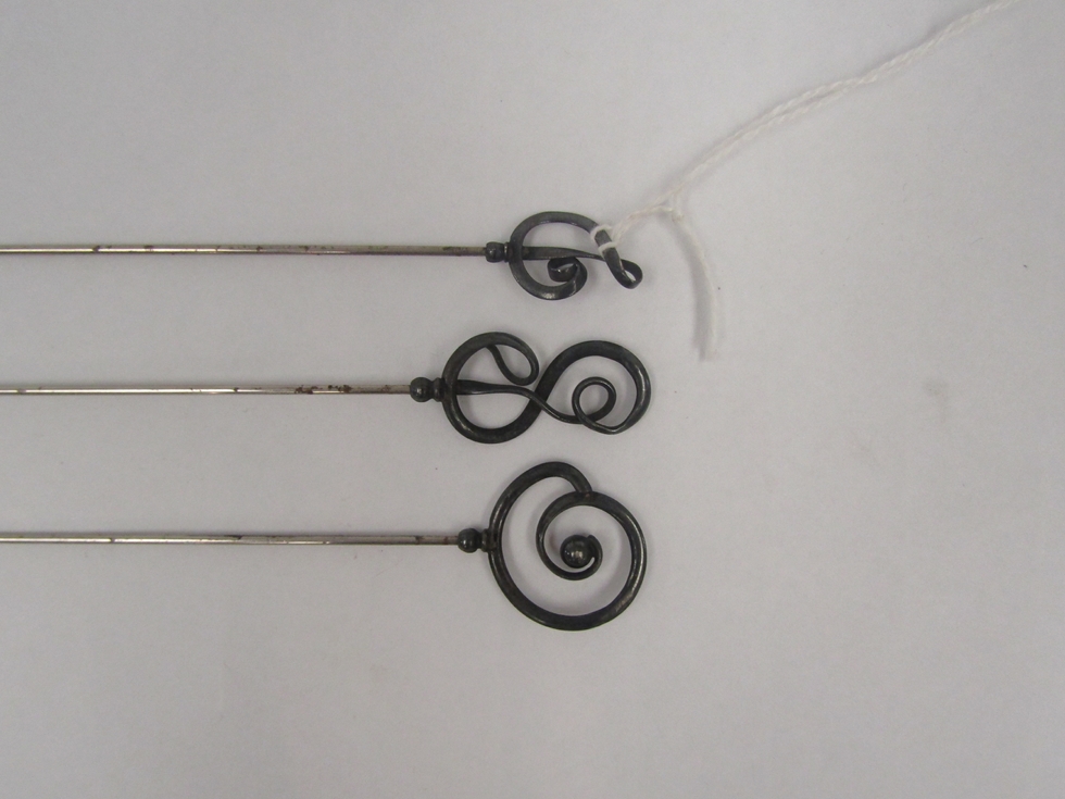 Three Charles Horner hat pins - Image 2 of 3