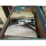A box of mixed LP's incl. Boomtown Rats, Wham, etc.