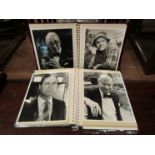 Two albums of signed fan pics from 1976-1985, Anglian T.V Limited related