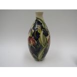 A Moorcroft Rainbow Flower pattern vase by Rachel Bishop, 48/50, 31cm tall