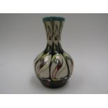 A Moorcroft Lily Come Home pattern vase, by Emma Bossons 7.12.07, No.238, 2 star mark, slightly