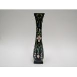 A Moocroft Tresses Trial pattern vase, dated 20.4.11, 35cm tall, boxed