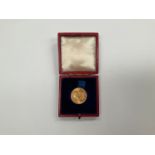An 1887 Queen Victoria Jubilee head gold sovereign in box