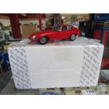 WITHDRAWN: A diecast Franklin Mint E.Type Jaguar Coupe in red, polystyrene boxed with certificate