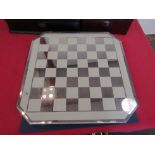 A Swarovski crystal chess set, a/f