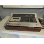 Mid-20th Century Sony sound equipment including tape deck and player