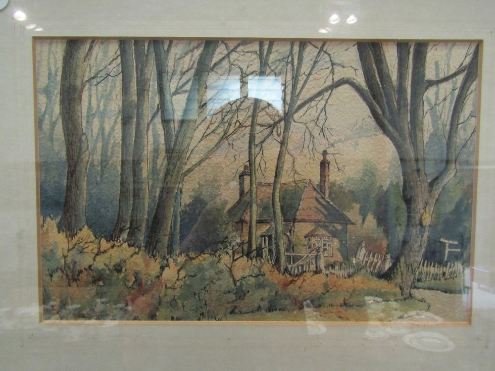 A pair of watercolours by A R Maynard and a watercolour by Edward Darby (1928-2009) Norfolk artist - Image 2 of 2