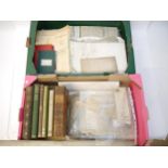 Two boxes of Norfolk and Suffolk vellum and other documents, ephemera etc, circa mid 16th-early 20th