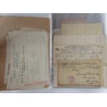Approx 30 items of assorted railway ephemera, mainly LNER, but also noted are GER, GCR and MSLR etc