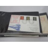 An album with approx 50 postal covers all with T.P.O postcards and or railway letter stamps