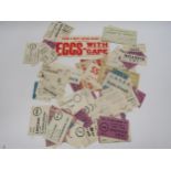 Approximately 100 LNER luggage labels to destinations in the North of England and Southern Scotland,