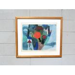 After Paul Klee (1879-1940) A framed and glazed open edition print - Image size 48cm x 64cm